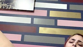 Great Big Boobs On Masturbating Redhead