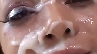 18yo Bukkake Addict Gets Absolutely Drenched
