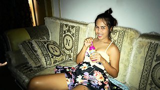 Toying my hot Thai girlfriend before sex