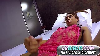 Sticky Cumshot with Ladyboy Mickey