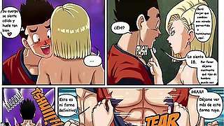 Car Toon In Gohan Fucks Android 18 In The Middle Of The Power Tournament