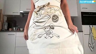 Lady Lyne vacuuming and rubbing at secretfriends