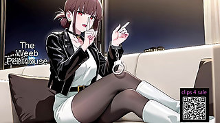 Yamada Tayama- Smoking Behind the Supermarket - BDSM Slave