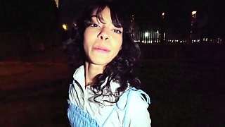 Petite Outdoor Creampie Cindy Luna - Passionate Public Fuck