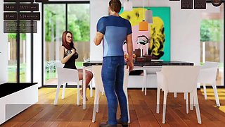 Slut Wife Is Getting Fucked Infront Of Her Cuckold Husband - 3d Hentai Animated Porn With Sound - Living With Temptation - Hentai 3d And Car Toon