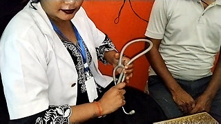 Seeing the Sexy Doctor, the Boy's Mood Became and Both of Them Had Sex