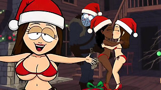 Christmas Friday the 13th: Jason Returns to the Crazy MILF's House. Christmas Special Cartoon