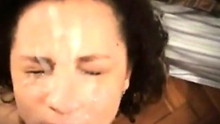Amateur Latina Facial Audition