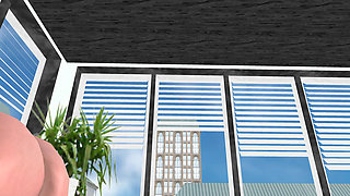 Office Cunnilingus Ecstasy: 3D Cartoon Beauty's Multi-orgasm Lick Fest