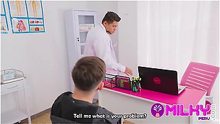 Patient Is Low On Cum And Nurse Nicki Power Has Miraculous Big Tits