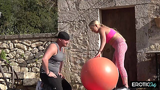 Stepfather and Stepson Share His Stepsister