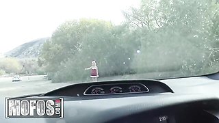 Chad White and Haley Reed's teasing porn by Mofos