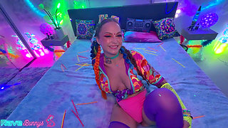 Katalina Kyle Twerks In Thigh Highs Before Dropping To Her Knees!