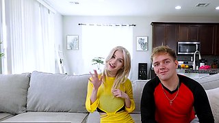 My Step Sister Might Be Petite, But She Fucks Like a Boss ~