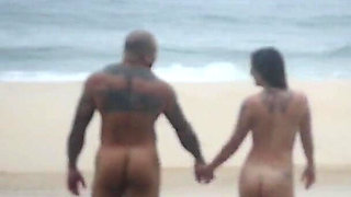 Public Beach Fuck -- Vow Renewals and Cum on My Face