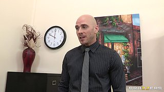 Bad Work Babe With Johnny Sins, Darcy Tyler - Brazzers