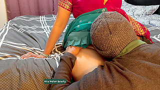 Hottest Saree Romance - Desi Wife Loves Intense Pussy Worshipping and Loud Sex Sounds