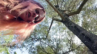 Real Couple Hot Outdoor Sex - Pussy Eating, Passionate Missionary, Hard Doggy Style & Cum on Face Facial