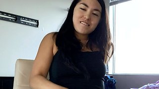 Chubby Busty Teen Solo Masturbation