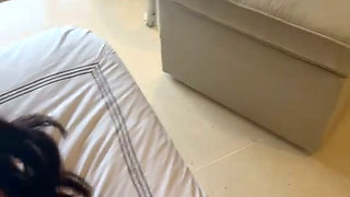Amateur holiday sex ends in a pussy covered in cum