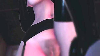 B028 the Slave Is Shrunk and Then Played with by the Asian Goddess' Breasts. Face Sitting, Farting, Tongue Licking, Foot Licking