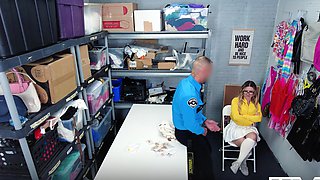 Aria Banks gets fucked by her boss in the office