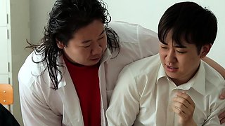 Amateur Asian Japanese Teen Gang Facial