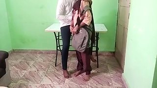 Indian College Couples Fucking On Terrace 1