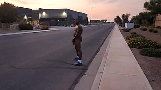 Thick BBW Wife Public Nudity & Outdoor Sex with BBC