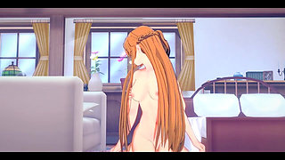 Sao Art Online Hentai - Asuna Hardsex to Kirito - Japanese Asian Manga Anime Film Game Porn
