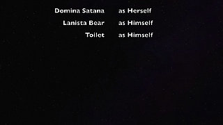 Part 3 Toilets first tine in session with Domina Satana and Lanista Bear