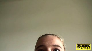Obedient uk sub is finally allowed to pee