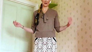 Amateur MILF blonde public toilet sex