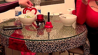 Lady Zara Miss Alessa Milano Barefoot Licking, Barefoot Food Crushing, Barefoot Gagging, Spitting, Part 2