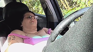 Dirty Tease While He's Watching She Pumps Pussy to Get His Cock Rock Hard