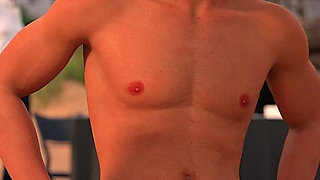 Dominos Beach 17: Emily & John's Beach Mouth-to-mouth Practice