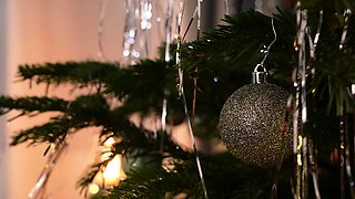 Look What Santa Left Under The Balls