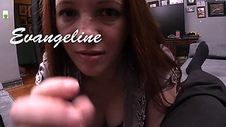Evangelines Eye Contact Handjob