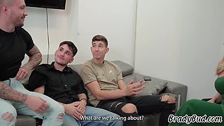 My fiancé's bitch is unfaithful to me in an epic foursome - Tatiana Alvarez & Brady Bud & Rauls Bud - Brady bud