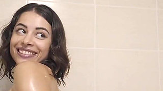 I Fuck My Young Neighbour with Big Tits in the Shower