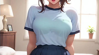 Hentai anime - The cirvienta and I spread her legs to her