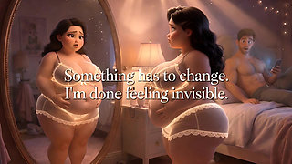 "From Chubby & Ignored to Curvy Cock Tease - Her Slutty Transformation" ep1