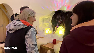 Threesome in an Igloo