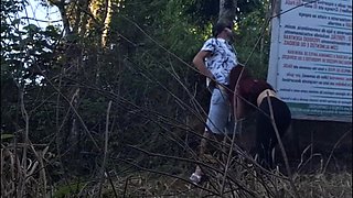 APP Driver Woman Stops Outdoor Car With Passenger!