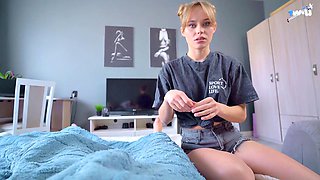 Big-Cock Cowgirl Bareback Pounds Tongue-Tied Stepsisters Snatch