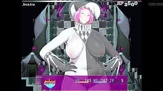 Big booty anime girls in wild hentai action