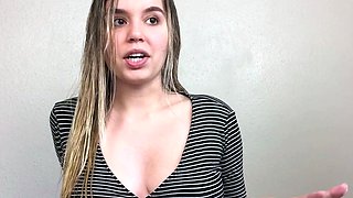 Blonde emo amateur solo masturbation