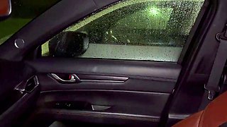 Hot Blonde Teen Fuck With The Ex In The Car