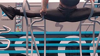 Blonde Laura Crystal with big boobs