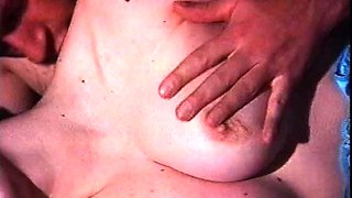 Amateur redhead Milf sucks and fucks a guy